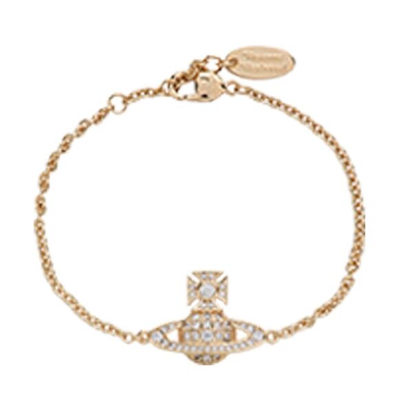 Vivienne Westwood Accessories - Vivienne Westwood Women Carmela Bras Relief Bracelet
